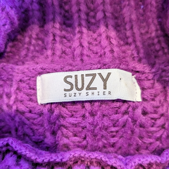 4 for 30$ 🧞‍♀️🧞‍♀️🧞‍♀️SUZY SHIER Knit Cropped Sweater - Picture 2 of 3